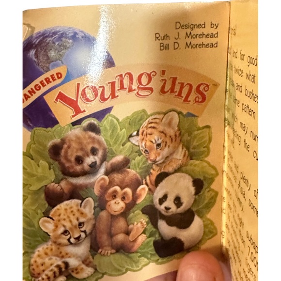 NWT Jungle Endangered Species 1997 9” Young’uns Tiger Plush Stuffed Animal New - Picture 5 of 7